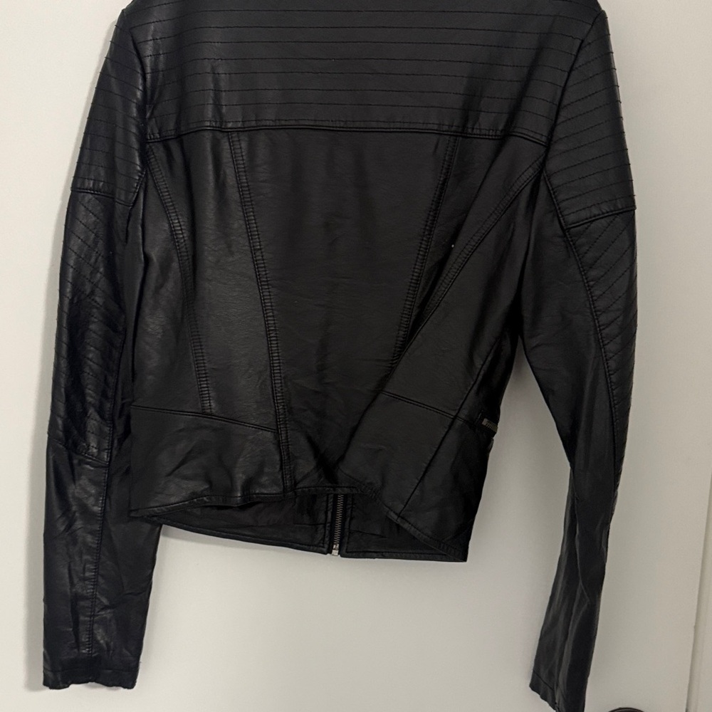 xhilaration Black Leather Women's Jacket - Picture 7 of 7